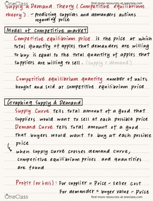 ECON 1 Chapter P4-13: Supply and Demand Theory thumbnail