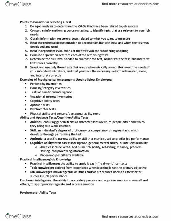 MHR 623 Lecture Notes - Lecture 8: Aids, Mental Chronometry, Nortel thumbnail