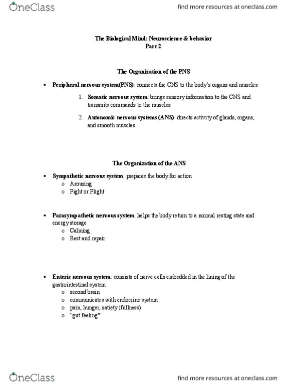 PSYCH 1100H Lecture Notes - Lecture 1: Vasopressin, Reuptake, Acetylcholine thumbnail