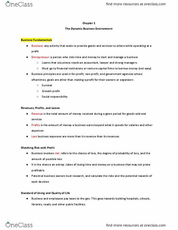 COMMERCE 1B03 Chapter Notes - Chapter 1: Baby Boomers, Switching Barriers, Crowdsourcing thumbnail