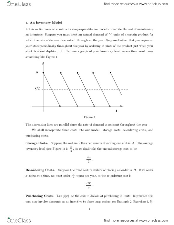 MAT133Y1 Lecture Notes - Continuous Function thumbnail