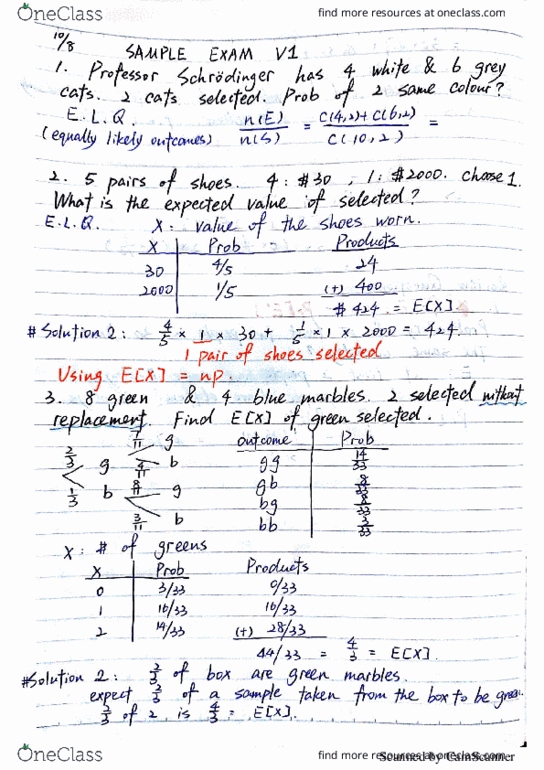 MATH-M 118 Lecture 22: Lecture-M118-Midterm Sample Exam 1(Question1-14) cover image