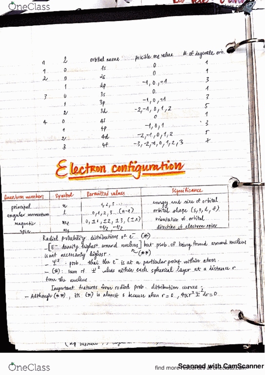 CHEM101 Lecture 3: Electron configuration cover image