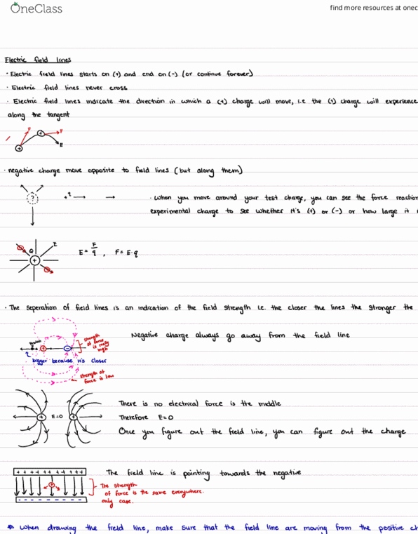 PHYSICS 5C Lecture Notes - Lecture 3: Van De Graaff Generator, Electric Field, Test Particle thumbnail