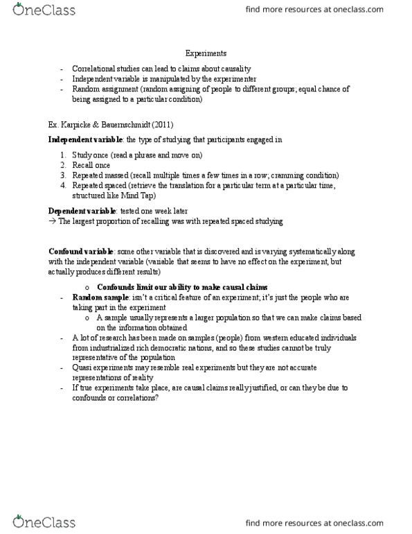 PSY100H1 Lecture Notes - Lecture 4: Twin Study, Behavioral Neuroscience, Twin thumbnail