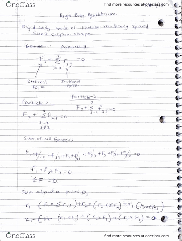 ENGG130 Lecture 11: Rigid body cover image