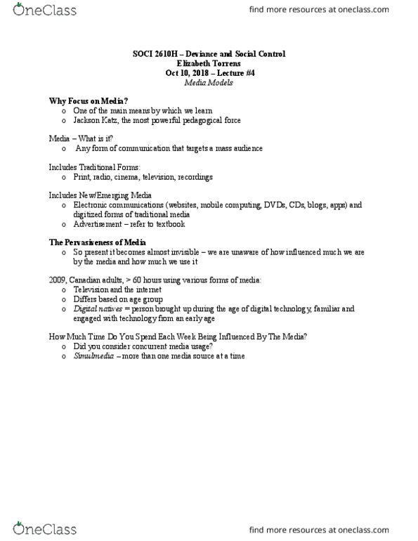 SOCI 2610H Lecture Notes - Lecture 4: Jackson Katz, Mobile Computing, Cyberterrorism thumbnail