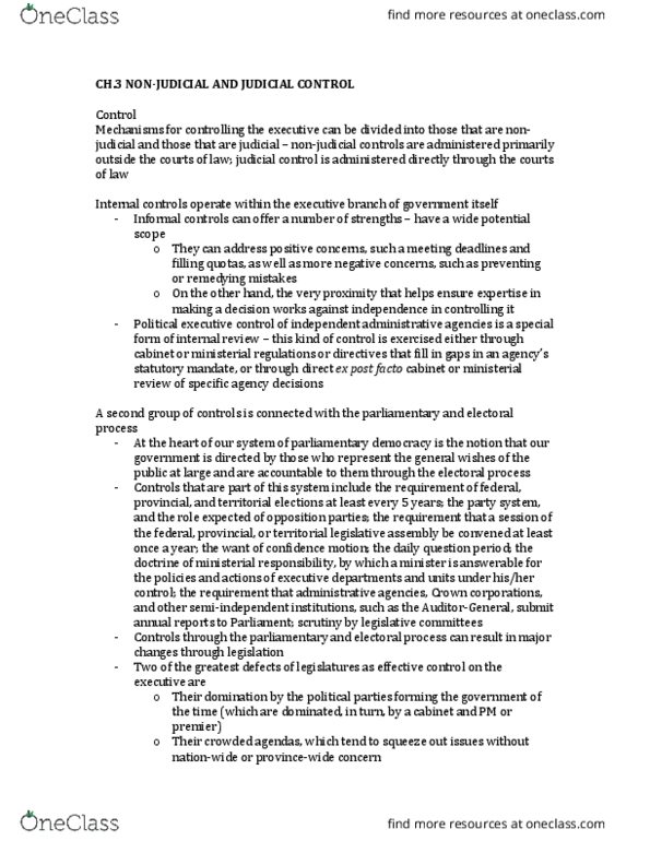 LAWS 2502 Chapter Notes - Chapter 3: Party System, Department Of Justice And Correctional Services, Symbiosis thumbnail