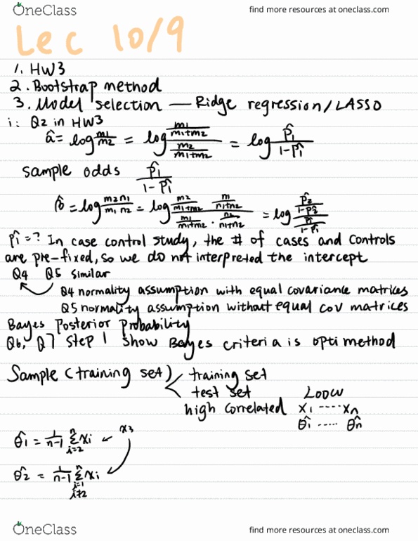 STAT 154 Lecture 15: Ridge regression thumbnail