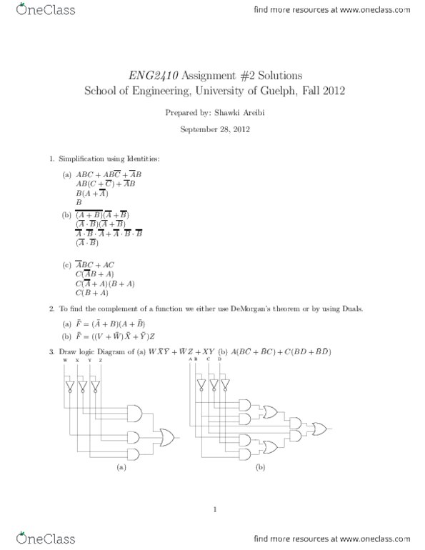 ENGG 2410 Lecture : Eng241-assign2-Sol-F12.pdf thumbnail