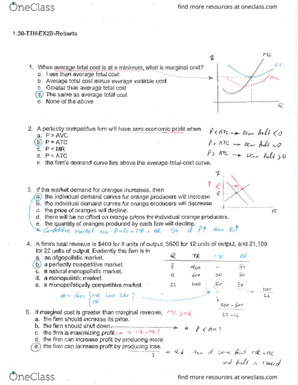 ECN 212 Midterm: ECN212 Term Test 2 2013 Fall - OneClass