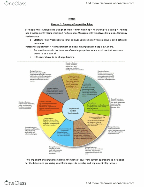 COMMERCE 2BC3 Lecture Notes - Lecture 1: Strategic Management, Strategic Planning, Personnel Selection thumbnail