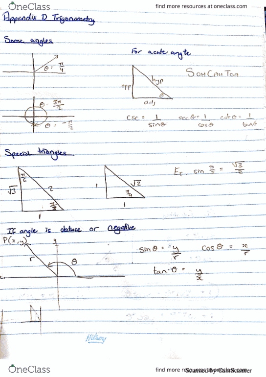 MATH 1ZA3 Lecture 1: Intrduction and Review cover image