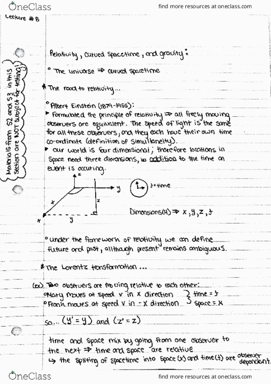 ASTR 102 Lecture 11: ASTR 102 Lecture 8 Notes cover image