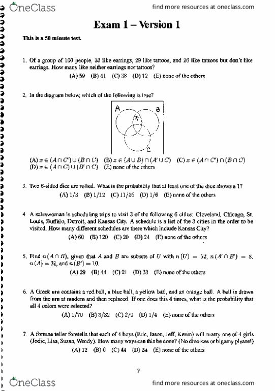 Math M 118 Study Guide Fall 18 Midterm Ballpoint Pen University Of Florida The Nutcracker