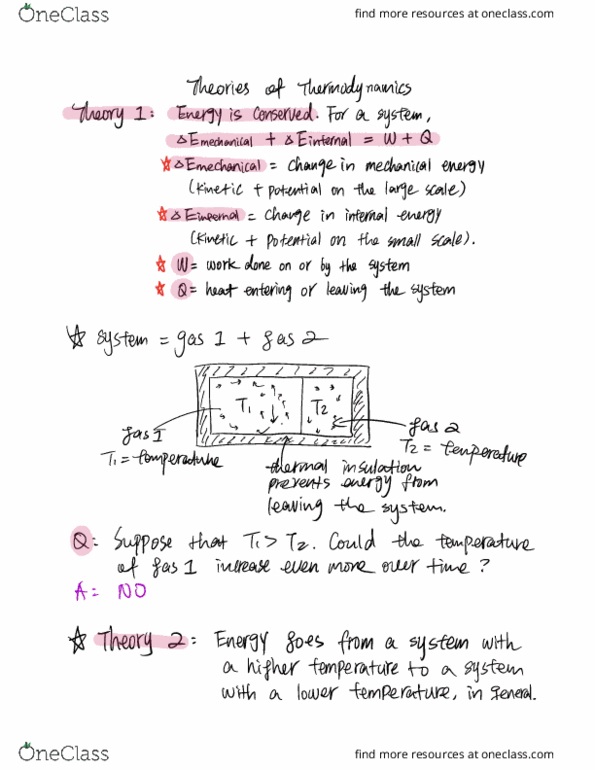 PHY205H1 Lecture Notes - Lecture 12: Thermodynamics thumbnail