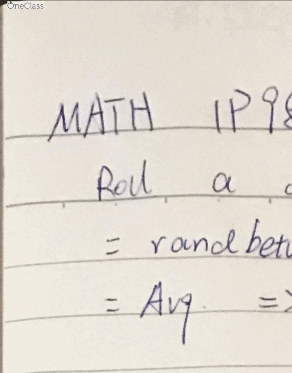 MATH 1P98 Lecture 13: math98 OCT.4, 2018 cover image