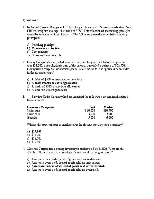 MGTA01H3 Lecture Notes - Perpetual Inventory, Accounts Payable, Weighted Arithmetic Mean thumbnail