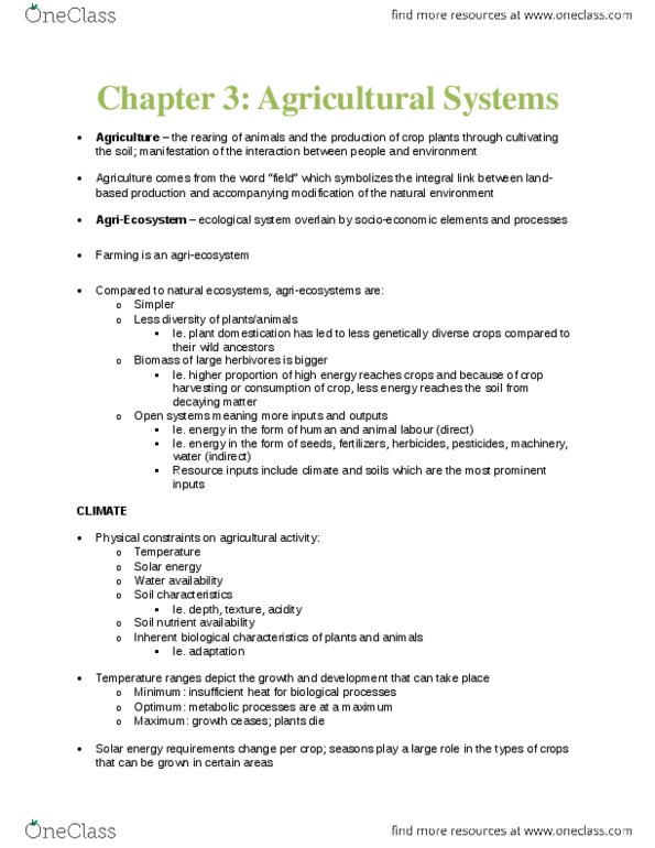 GGR107H1 Chapter Notes - Chapter 3: Corn Belt, Capillary Action, Evapotranspiration thumbnail