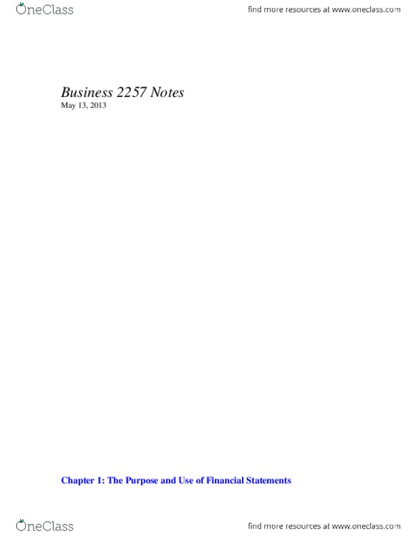 Business Administration 2257 Chapter Notes -Accounts Payable, Consignor, Consignee thumbnail