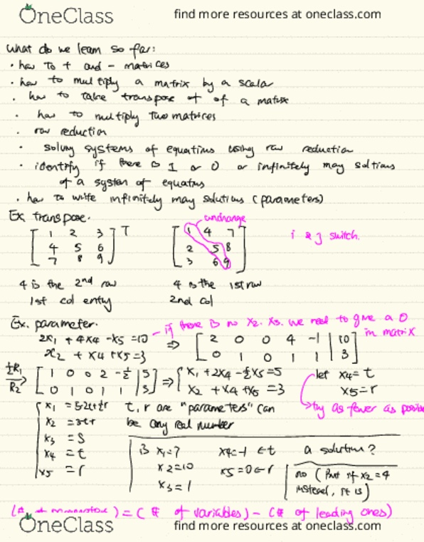 MAT133Y1 Lecture Notes - Lecture 11: Gaussian Elimination, Lexus Is, Tuff cover image