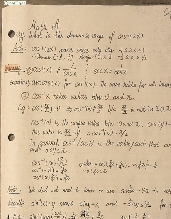 MATH 139 Lecture 6: 6.3 cover image