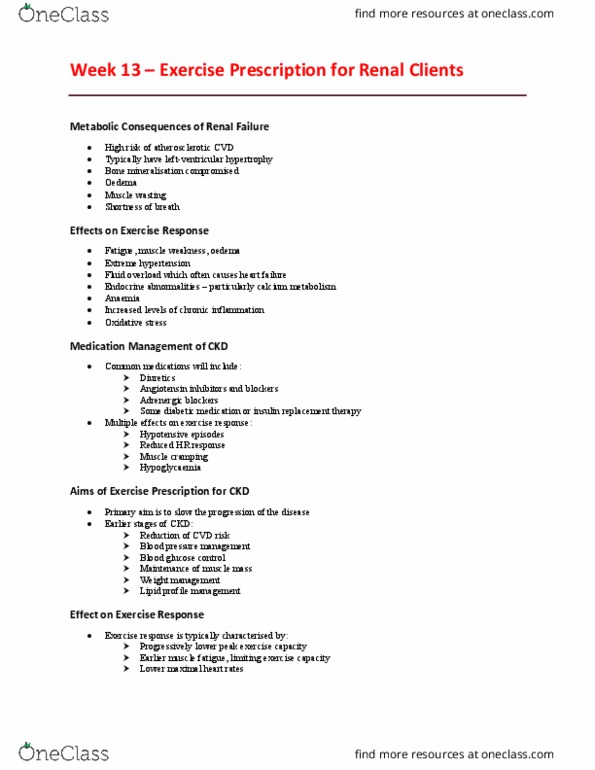 EHR522 Lecture Notes - Lecture 13: Edema, Calcium Metabolism, Medication Therapy Management thumbnail