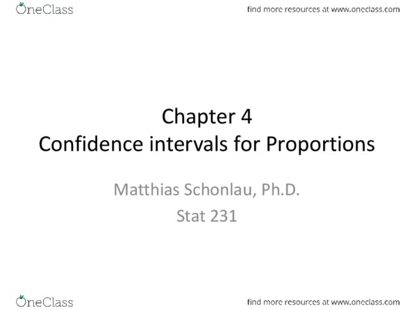 STAT231 Lecture : chapter4c_CI_proportion.pdf thumbnail
