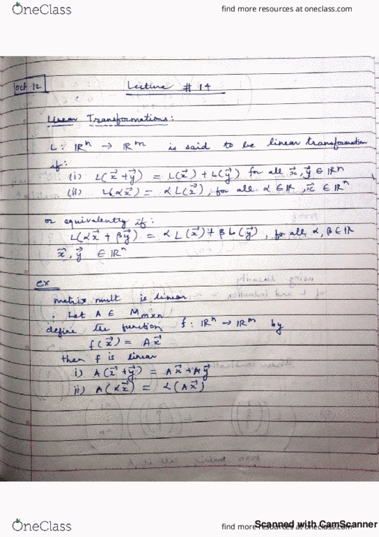 MATH136 Lecture 16: Math136Lec14- Linear Transformation (contd) cover image