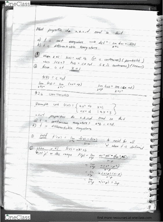 MAT135H1 Lecture 2: Math Section 2.6 Page 3 cover image