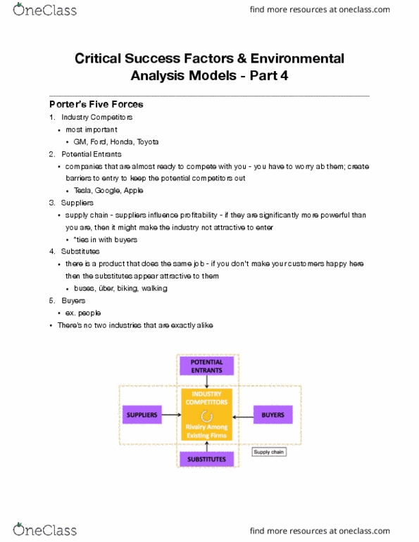 BU111 Lecture Notes - Lecture 5: Customer Switching, Switching Barriers, Root Mean Square thumbnail