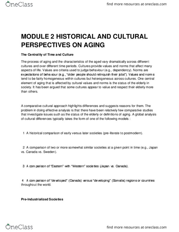 SOC 1104 Lecture Notes - Lecture 89: Jacob Bronowski, Samoan Culture, Anishinaabe thumbnail