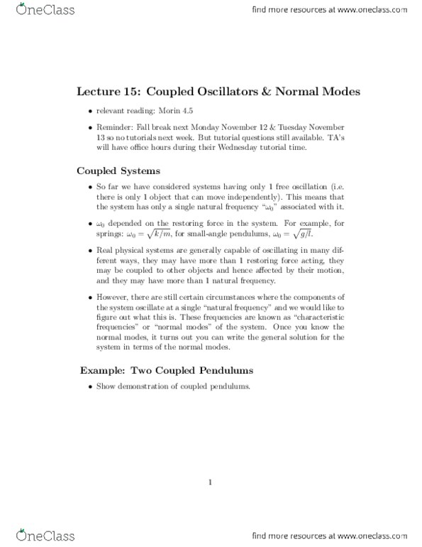 PHY354H1 Lecture Notes - Antisymmetric Relation, Double Pendulum, Sym Motors thumbnail