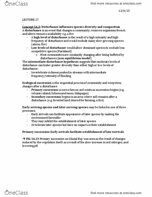 01:119:115 Lecture Notes - Lecture 27: Detritivore, Primary Production, Photic Zone thumbnail