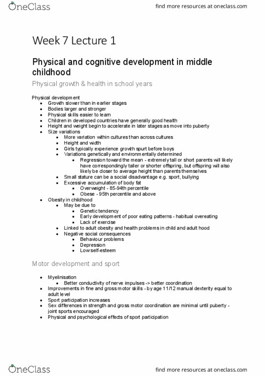 HS1003 Lecture Notes - Lecture 8: Second Language, Metalinguistic Awareness, Attention Deficit Hyperactivity Disorder thumbnail