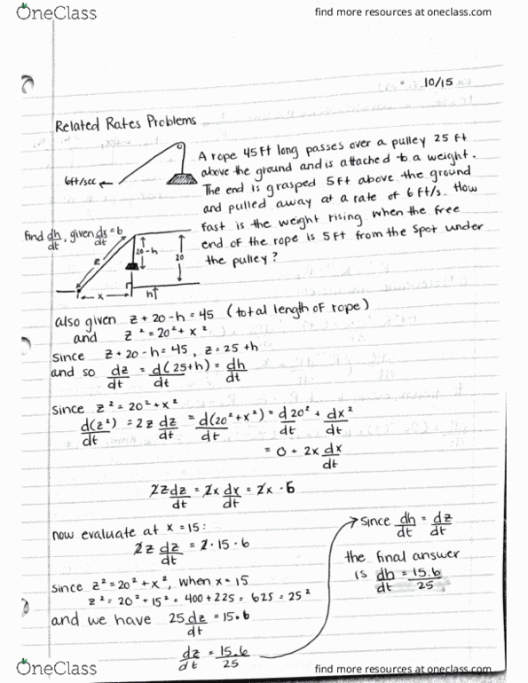 MATH 1000 Lecture 20: math 1000 oct 15th pg 1 cover image