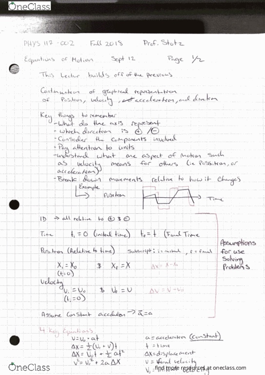 PHYS 117 Lecture 3: PHYS117-002_Lecture_3_Equations_of_Motion_Notes cover image