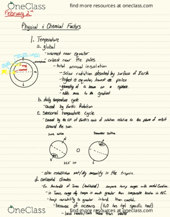 BIOSC 0370 Lecture Notes - Lecture 11: Poikilotherm, Heterothermy, Solar Irradiance thumbnail