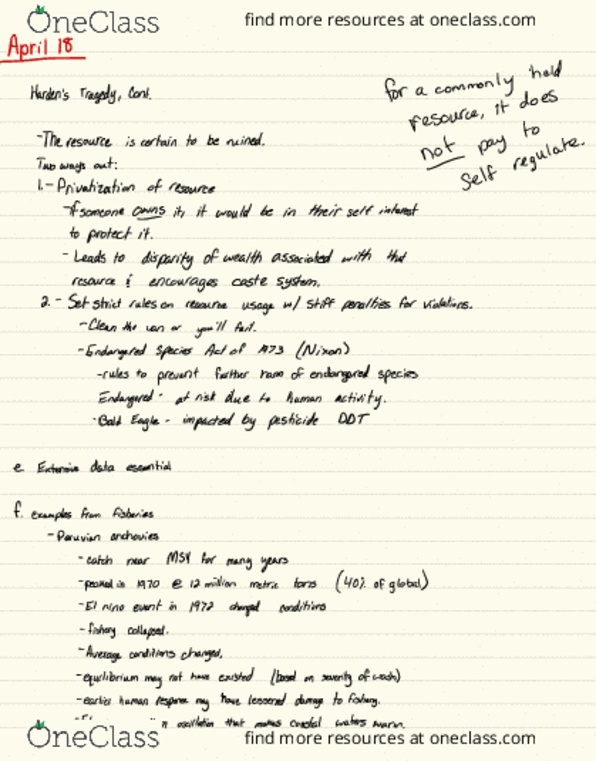 BIOSC 0370 Lecture Notes - Lecture 31: Biogeography, Appalachian Balds thumbnail