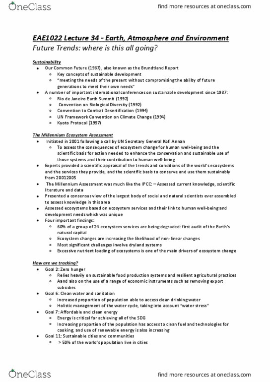 EAE1022 Lecture Notes - Lecture 34: Soil Fertility, Urban Sprawl, Acid Rain thumbnail