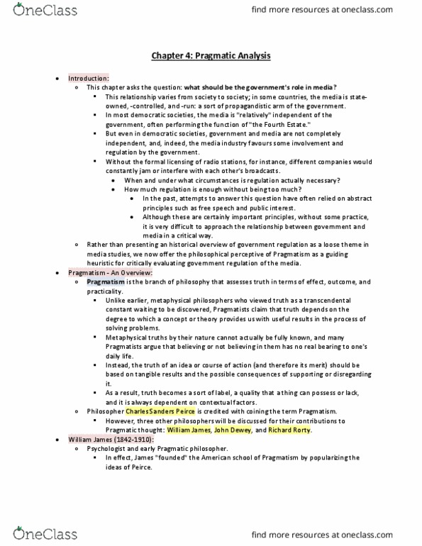 MDSA01H3 Chapter Notes - Chapter 4: Dialectic, Hypermasculinity, Meliorism thumbnail