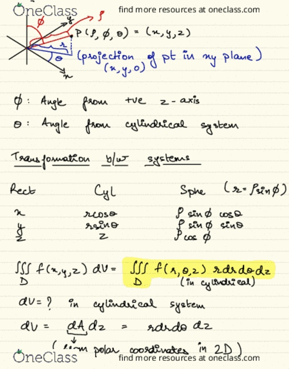 MAT 21D Lecture 9: MAT 21D-LEC 9-Triple integrals in different coordinate systems (continued) cover image