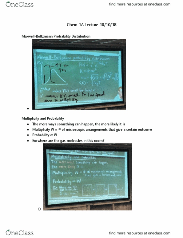 CHEM 1A Lecture Notes - Lecture 14: Total Pressure, Pauli Exclusion Principle, Partial Pressure thumbnail