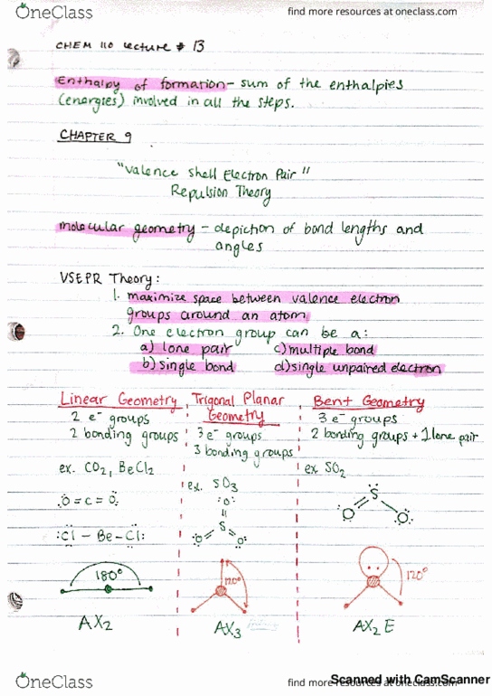 CHEM 110 Lecture 13: VSEPR Theory cover image