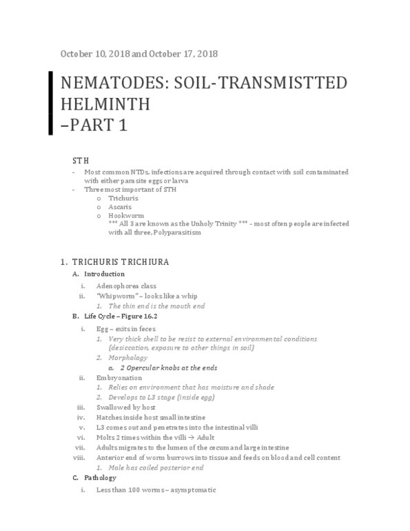 01:146:328 Lecture 12: Nematodes- STH Part 1 and 2 - Lecture 12 thumbnail
