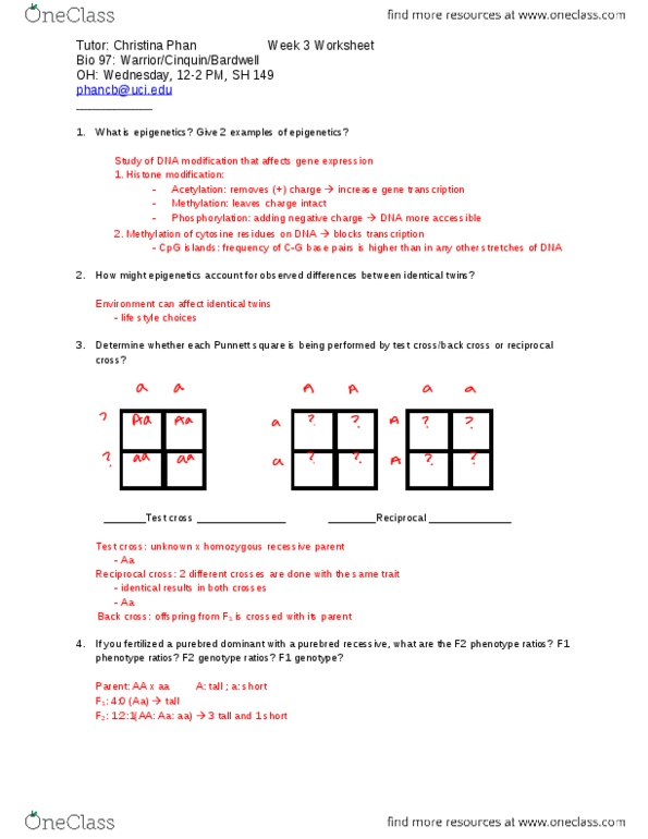 BIO SCI 97 Lecture Notes - Null Hypothesis, G1 Phase, Apoptosis thumbnail