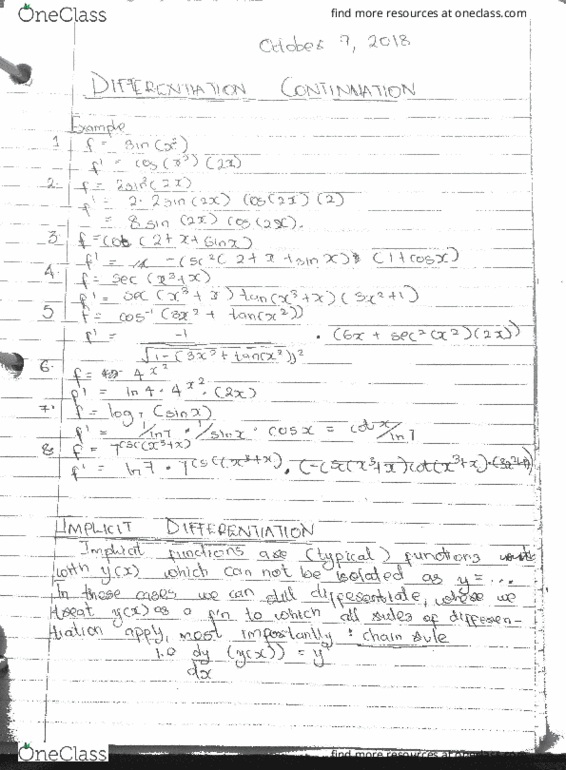 MATH 1004 Lecture 8: MATH 1004 merged file LECTURE 8 cover image