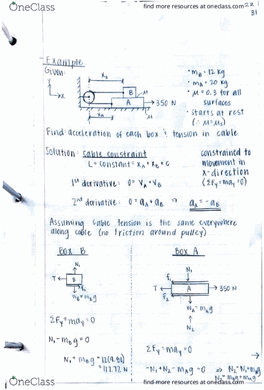 MEGR 3121 Lecture 14: Particle Kinetics 2/2 thumbnail