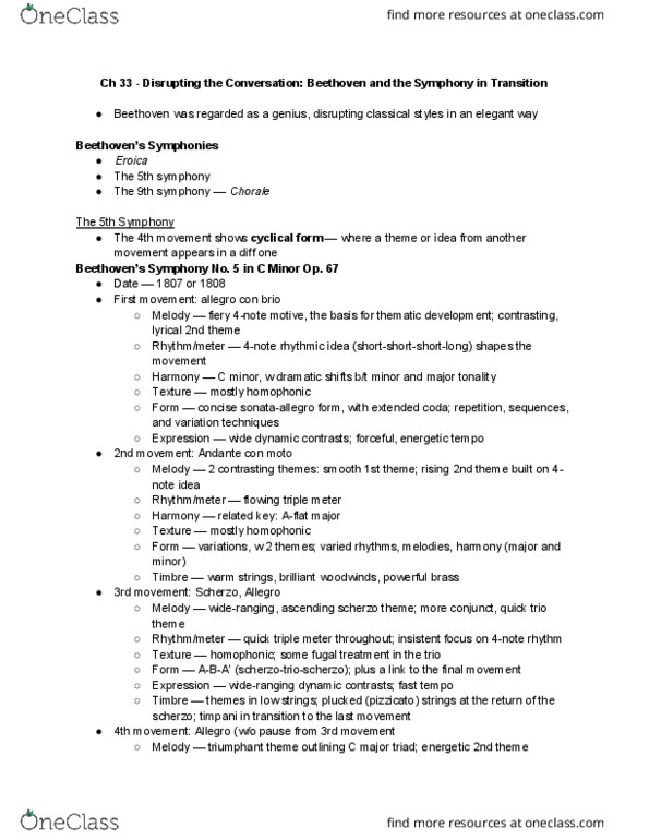 MUSIC 2251 Chapter Notes - Chapter 33: Glossary Of Musical Terminology, Scherzo, Major Chord thumbnail