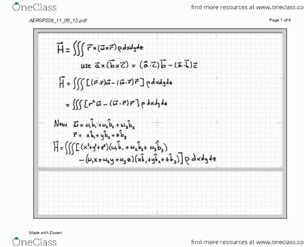 AERSP 309 Lecture : Angular Momentum and Inertia.pdf thumbnail